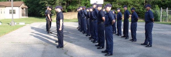 Deputy and Correctional Officers In Formation